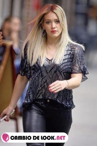 Look de Hilary Duff