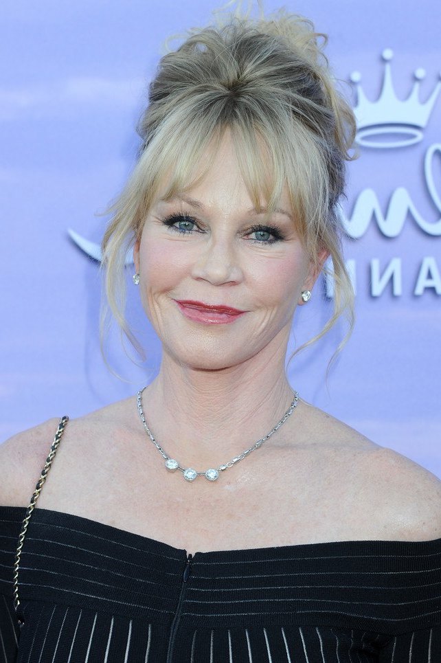 Melanie Griffith con maquillaje