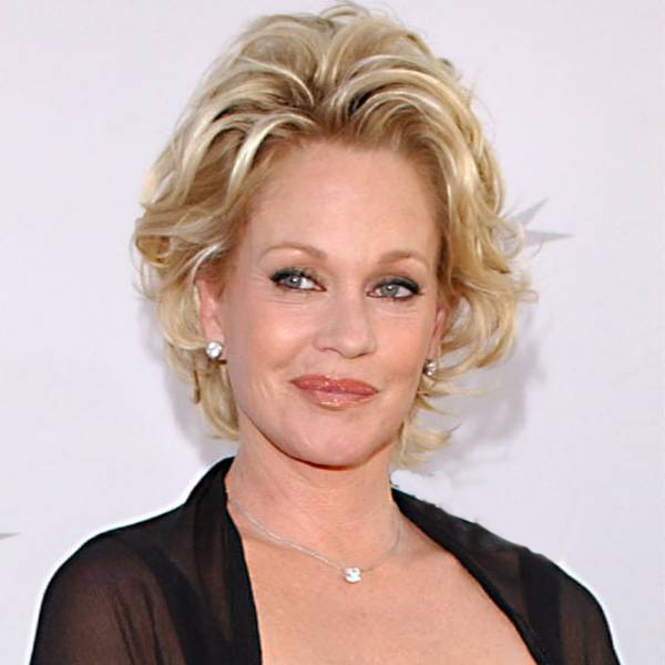 Melanie Griffith con ojos maquillados