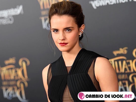 estilo de maquillaje con labiales a todo color de emma watson