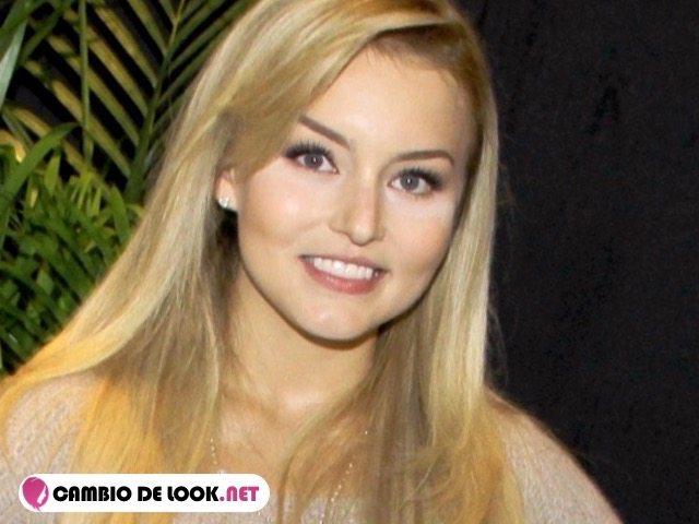 El maquillaje de la actriz Angelique Boyer