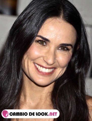 Demi Moore labios