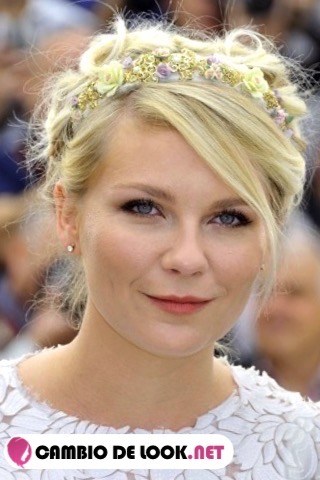 El maquillaje de la actriz Kirsten Dunst