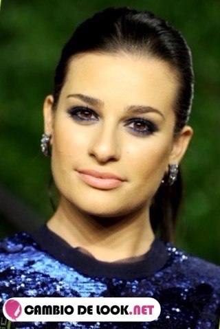 {Los ojos de la actriz Lea Michele|Las cejas como la Estadounidense Lea Michele|Las pestañas de la Estadounidense Lea Michele|Copiar estilo ojos de la Estadounidense Lea Michele|Tipo de cejas de Lea Michele|Trucos maquillaje ojos de la actriz Lea Michele