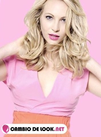 Estilo Candice Accola pelo recogido