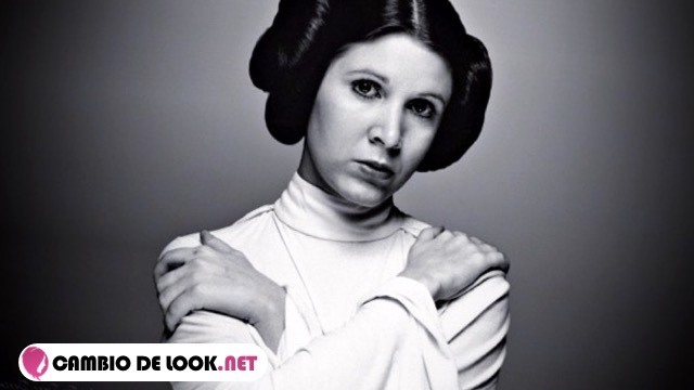 Pelo suelto Carrie Fisher