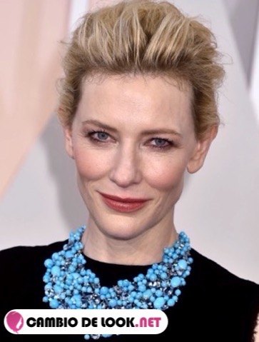 Peinado pelo suelto Cate Blanchett