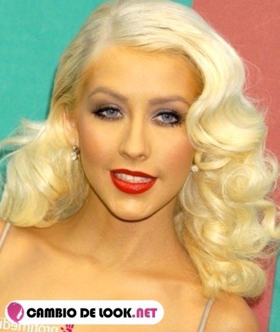 Christina Aguilera mejores peinados