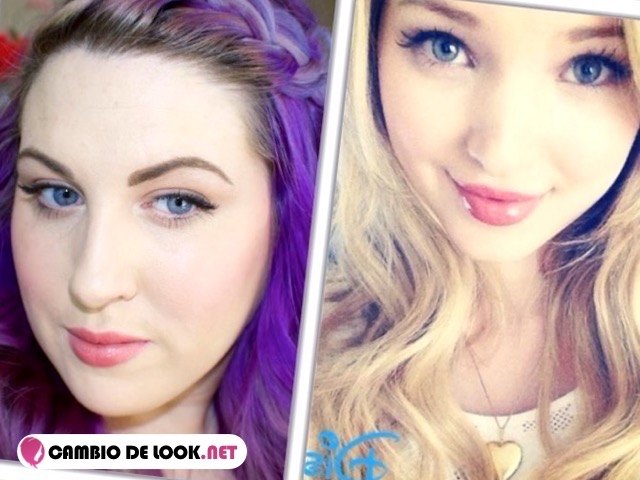 Dove Cameron look recogidos