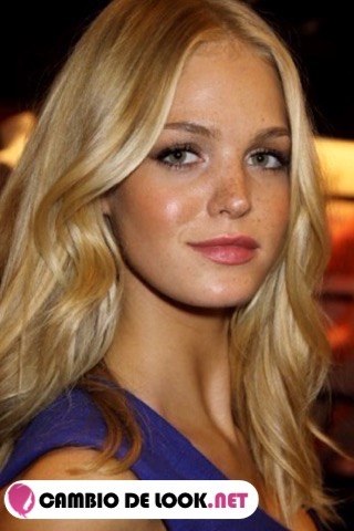 Pelo suelto como Erin Heatherton