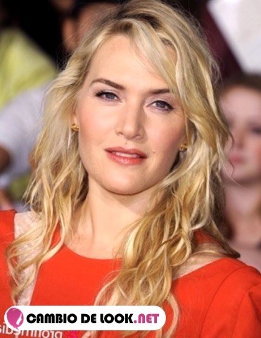 Pelo suelto como Kate Winslet