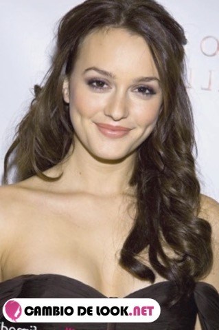 Leighton Meester looks pelo recogido